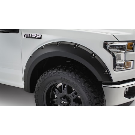Bushwacker 15-17 F150 NOT COMPATIBLE WITH TECHNOLOGY PACKAGE 68T FENDER FLARES PO 20091-02